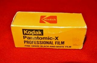 1 Roll Vintage Fxp Iso 32/ 120 B&w Panchromatic X Pro Film Expired 1987