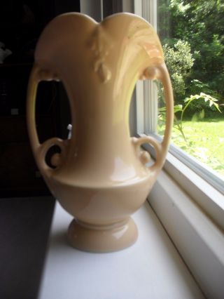 Vintage Abingdon Cream Color 9” Vase