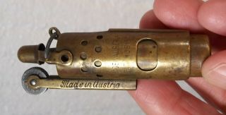 Vtg IMCO Brass Trench Lighter Top Striker Austria Parts/restore 2