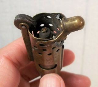 Vtg IMCO Brass Trench Lighter Top Striker Austria Parts/restore 6