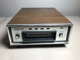 Vintage Panasonic Rs - 804us Stereo 8 Track Player Deck Cond.