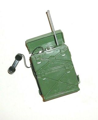 Vintage 1964 Gi Joe Action Soldier Command Post Field Radio Phone Hasbro