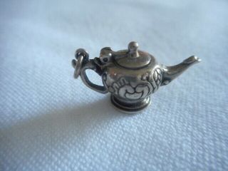 Museum of Fine Art (MFA) Vintage 925 Sterling Silver Aladdin Lamp/Teapot Charm 4