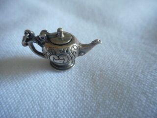 Museum of Fine Art (MFA) Vintage 925 Sterling Silver Aladdin Lamp/Teapot Charm 5