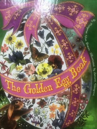 The Golden Egg Book Beautifully Illustrated Vintage Children’s Hardcover