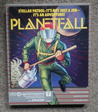 Planetfall - Vintage Infocom Game For Commodore Plus/4