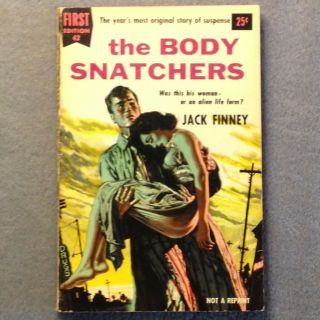 The Body Snatchers Jack Finney 1955 Vintage Science Fiction Paperback