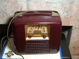 Vintage Silvertone Portable Radio Model 220 - - K - 91