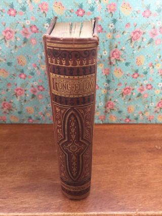 Longfellow,  The Poetical Of,  Poems Victorian Book Illustrated 1881 P.  Nimmo