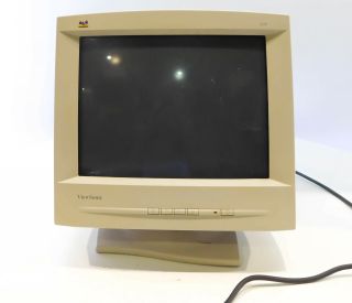 Viewsonic A70 VCDTS21543 - 3R CRT Computer Monitor Vintage Retro Gaming w/ Stand 2