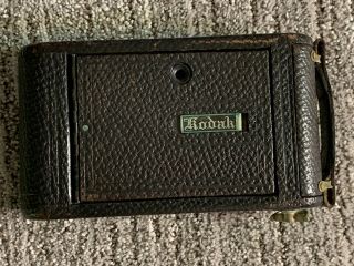 Vintage Eastman Kodak Jr No.  1 Camera w/ Box & Booklet & Instamatic X - 15 5