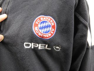 Vintage 1996 - 2002 Bayern Munich Adidas Fleece 1/4 zip Jacket Grey Climawarm L 4