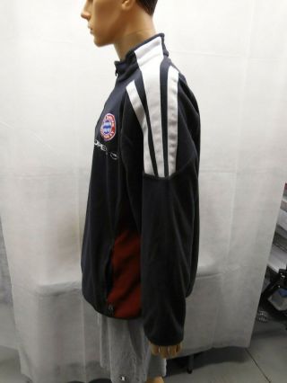 Vintage 1996 - 2002 Bayern Munich Adidas Fleece 1/4 zip Jacket Grey Climawarm L 6