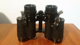 Vintage Binoculars Zenith Prismatic Coated Optics 8 x 30mm with Case 3