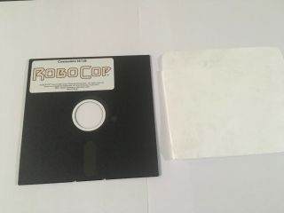 Vintage Robocop Game For Commodore 64 128