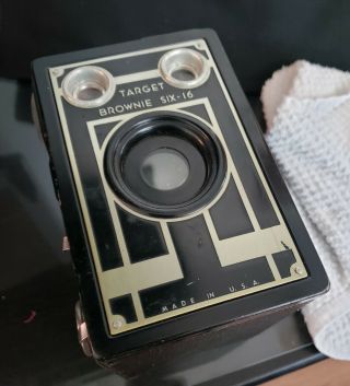 Vintage Eastman Kodak Brownie Target Six - 16 Box Camera
