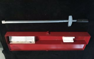 Vintage Cdi 3/4 " Torque Wrench 0 - 300 Ft/lbs 3004bf Beam Pointer
