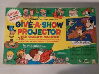 Vintage Kenner “give - A - Show” Projector Toy 1965 With Box