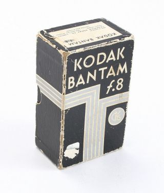 Kodak Empty Box Only Bantam F/8/cks/202003