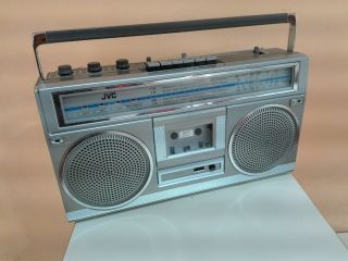 Vintage Radio - Cassette Player/recorder Jvc Ac - 555l From1980