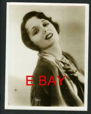 Vintage Mary Astor " The Woman From Hell " Hollywood Actress 1929 Uk/press Photo