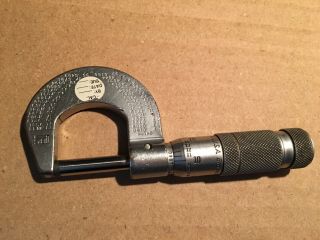 Micrometer 1” Brown & Sharpe Vintage 3