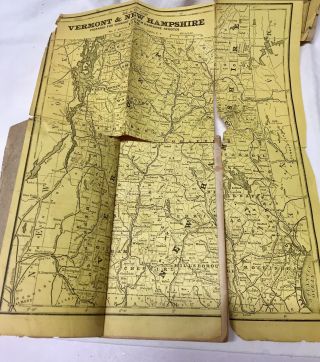 1884 Hampshire Register Business Directory Farmers Almanac Book 5