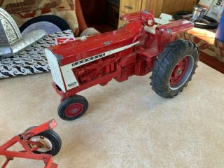 Vintage Tru Scale Tractor with Four Bottom Plow 3