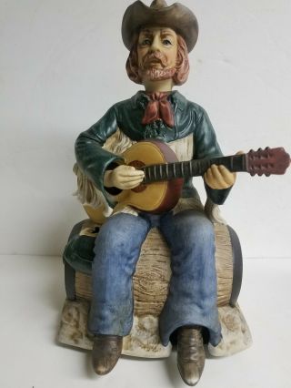 Vtg Waco Melody In Motion The Guitarist - Home On The Range - Mib