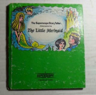 The Little Mermaid Superscope Story Teller Book 1975 Rex Irvine Marija Milietic