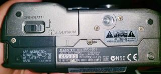Vintage Sony Digital Mavica MVC - FD51 DIGITAL STILL CAMERA Charger Battery 6 Disk 4
