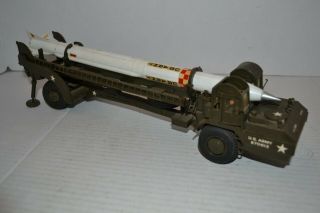 Vintage Built Revell Corporal Missile Launcher Vehicle - 14 Inches Long