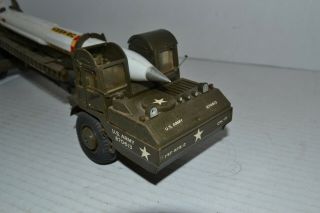 VINTAGE BUILT REVELL CORPORAL MISSILE LAUNCHER VEHICLE - 14 INCHES LONG 2