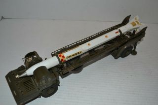 VINTAGE BUILT REVELL CORPORAL MISSILE LAUNCHER VEHICLE - 14 INCHES LONG 4