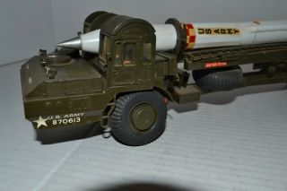 VINTAGE BUILT REVELL CORPORAL MISSILE LAUNCHER VEHICLE - 14 INCHES LONG 6