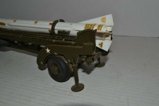 VINTAGE BUILT REVELL CORPORAL MISSILE LAUNCHER VEHICLE - 14 INCHES LONG 7