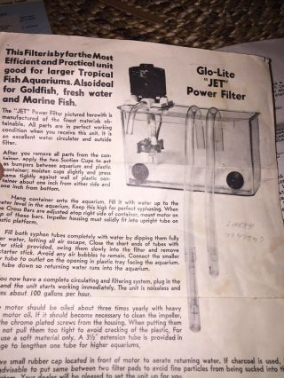 Vintage Fish Aquarium Brochures Catalogs Metalframe Glo Lite Fish Tanks MORE 5