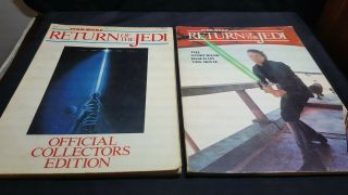 Star Wars Vintage 1983 Return Of The Jedi Collectors Books Great Pictures