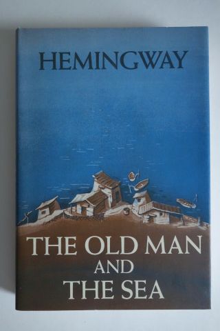 The Old Man And The Sea - First Edition Library Hemingway Fascimile Of 1952 Ed