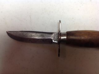 vintage mora sweden old scout hunting knife by k.  j eriksson. 5