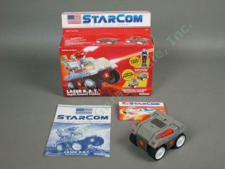 Vtg Coleco Starcom Laser Rat Rapid Assault Tracker W/instructions,  Box