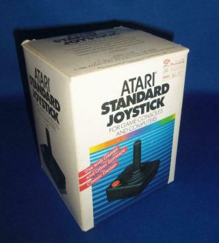 Vintage 1986 Atari Standard 2600 Joystick Controller Look