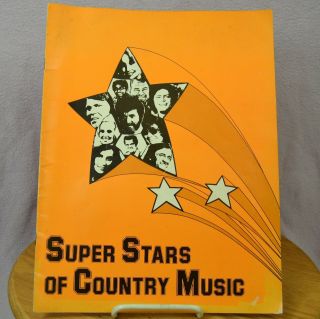 Vintage Stars Of Country Music Photo Book 22 Pages By Son - Mar Inc