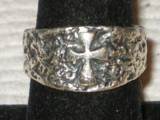 Vintage Jewelry,  Sterling Silver James Avery Ring,  Artisan Custom,  Egyptian Onk,