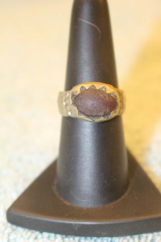 Wicca Spell Ring Unlock Psychic Abilities Size 7.  5 True Wicca Worn Vintage