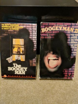 Boogeyman Boogeyman 2 Vhs Vintage Big Box