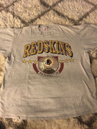 Vtg 1990 Washington Redskins Nfl T Shirt Men 