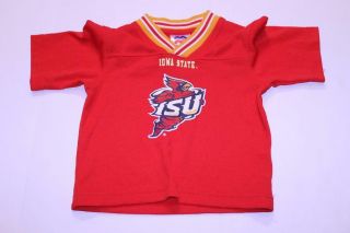 Infant/baby Iowa State Cyclones 12 Months Vintage Warmup Jersey Football Basketb