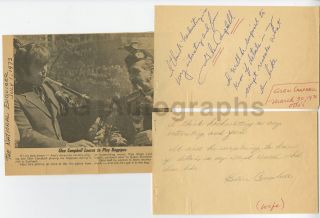 Glen Campbell - Country Legend - Vintage 1970s Hand - Writing Analysis Study Group