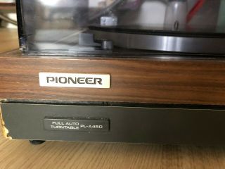 Pioneer Pl - A 450 Turntable - Record Player - Stereo